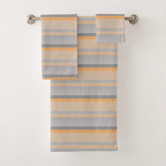 rayures gris orange (En situation)