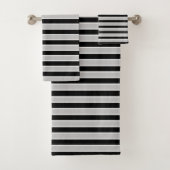 Rayures grises et noires et blanches (En situation)