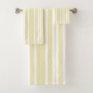 rayures jaune et blanc