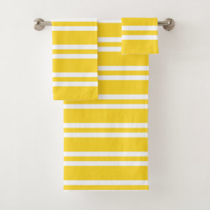 Rayures Jaune et Blanche