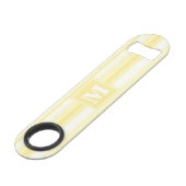 Rayures jaunes citron Monogram (Devant angulaire)