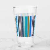 Rayures Modernes Tendance Verre (Devant)