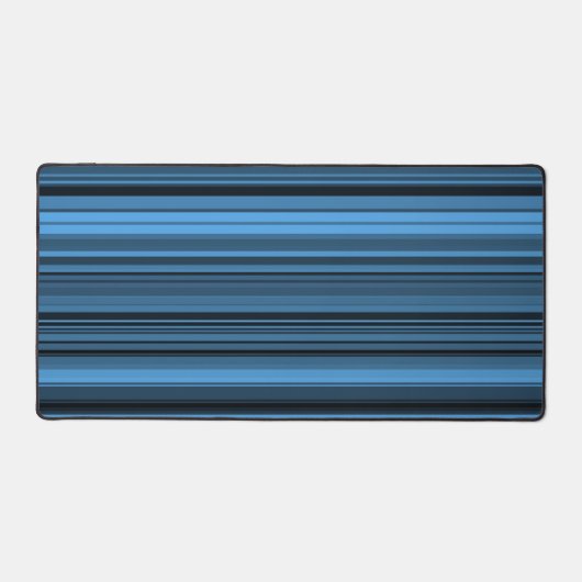 Rayures Noir Bleu (Recto)