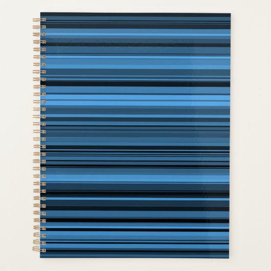 Rayures Noir Bleu (Devant)