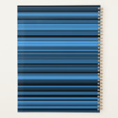 Rayures Noir Bleu (Dos)
