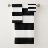 Rayures noires et blanches pour auvent gras (En situation)