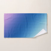 rayures, ombre, dégradé rose (Serviette à main)