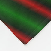Rayures ou lignes rouges et vertes couverture (Coin)