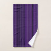 Rayures pourpres (Serviette à main)