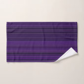 Rayures pourpres (Serviette à main)