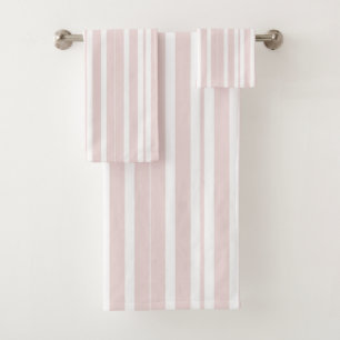 rayures rose et blanche