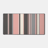 Rayures rose et gris du milieu du siècle moderne  (Recto)