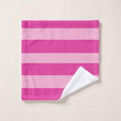 Rayures roses (Gant de toilette)
