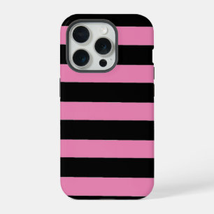 Rayures roses et noires