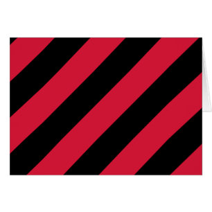 Rayures rouges et noires