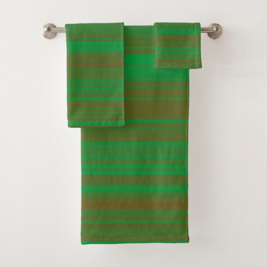 Rayures Vert Marron (En situation)