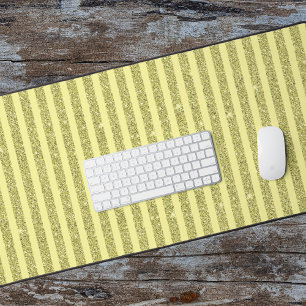 Rayures verticales de style pailleté jaune vif
