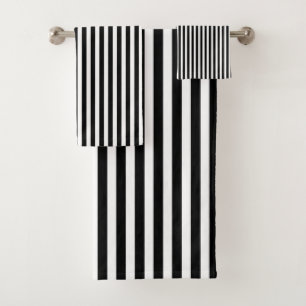 Rayures verticales noires et blanches motif rayé c