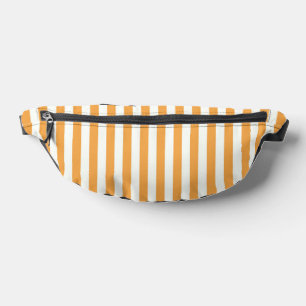 Rayures verticales orange vif et blanc - esthétiqu
