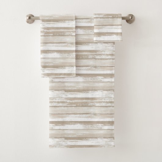 Rayures vintages d'aquarelle dans les tons gris (En situation)