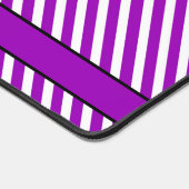 Rayures violettes modernes (Coin)