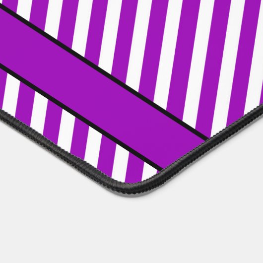 Rayures violettes modernes (Coin)