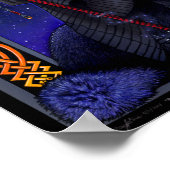 Rayvnwolf Magical Wolf Guardian Angel Poster (Hoek)