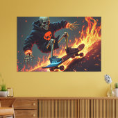 razendsnelle aftrap canvas afdruk (Insitu (Woonkamer))