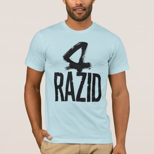 RAZID Contemporary Brush Logo T-Shirt (Voorkant)