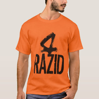 RAZID Gefragmenteerd Type – Abstracte Hedendaagse T-shirt
