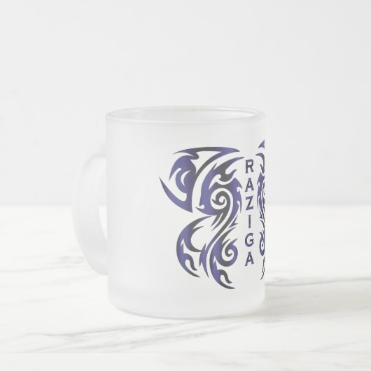 RAZIGA Glass Mug (Devant gauche)