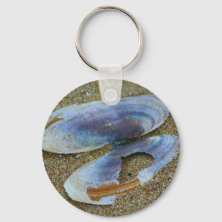 Razor Clam Shell, Oregon Sleutelhanger