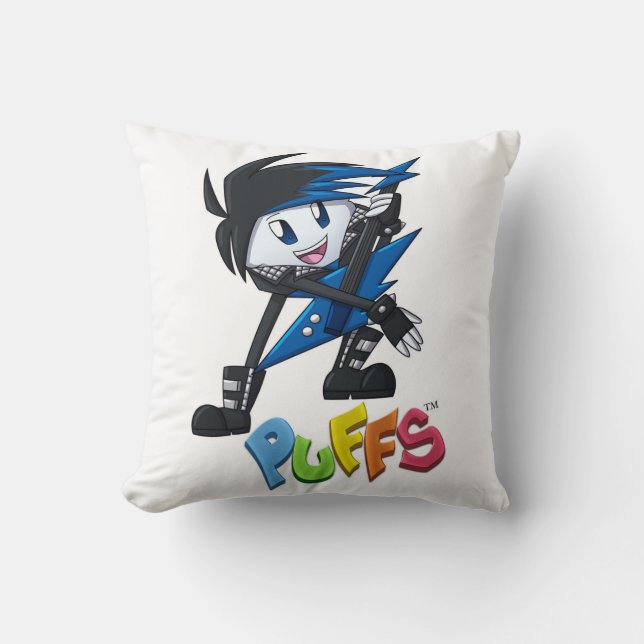 Razor de Rock Star gooiende kussen (Voorkant)