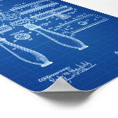 Razor Patent - Patent Print, Bathroom Decor, Poster (Hoek)