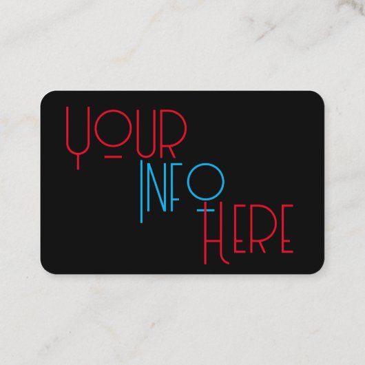 Razor Sharp Barber Shop Cartes de visite (Dos)