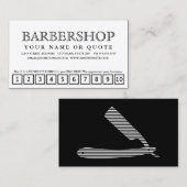 razor strepen trouwe punch - kaart (Voorkant / Achterkant)