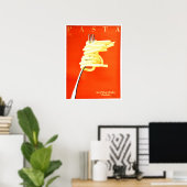 RAZZIA PASTA Al Dente Poster Art Déco Style (Bureau à domicile)