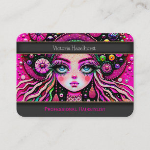 Razzle Dazzle Fun Professionele Haarstylist Visitekaartje