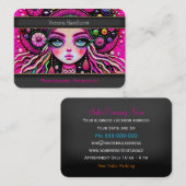 Razzle Dazzle Fun Professionele Haarstylist Visitekaartje (Voorkant / Achterkant)