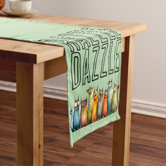 Razzle Dazzle Tafelloper (Voorbeeld)