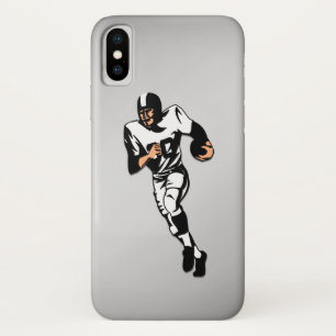 RB Voetbalspeler / Sportontwerp iPhone X Hoesje