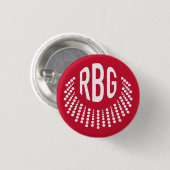RBG Afgiftig Ketting | BUTTON | Rood (Voorkant /achterkant)