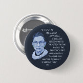 RBG Citizens United Ronde Button 5,7 Cm (Voorkant /achterkant)