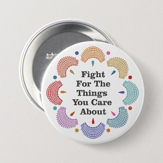 RBG Collar Mandala Button (Voorkant /achterkant)