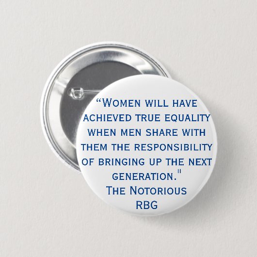 RBG Equality Button (Voorkant /achterkant)