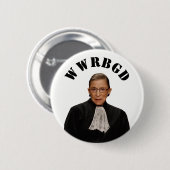 RBG-heldenknop Ronde Button 5,7 Cm (Voorkant /achterkant)