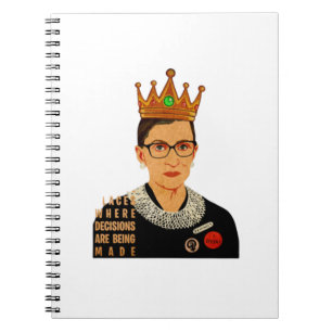 RBG I dissident Ruth Bader Ginsburg Notitieboek