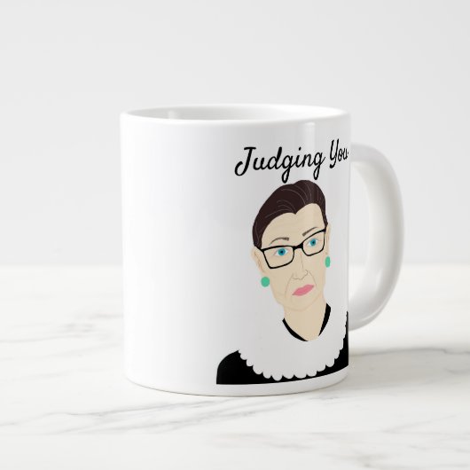 RBG "Judging You" Mug (Devant droit)