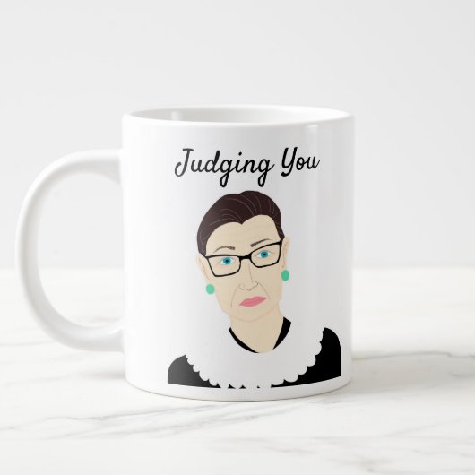 RBG "Judging You" Mug (Gauche)