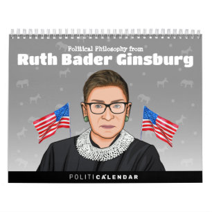 RBG-kalender voor politieke humor Kalender